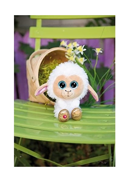 48681 Glubschıs Soft Toy Sheep Wollon 15CM Green