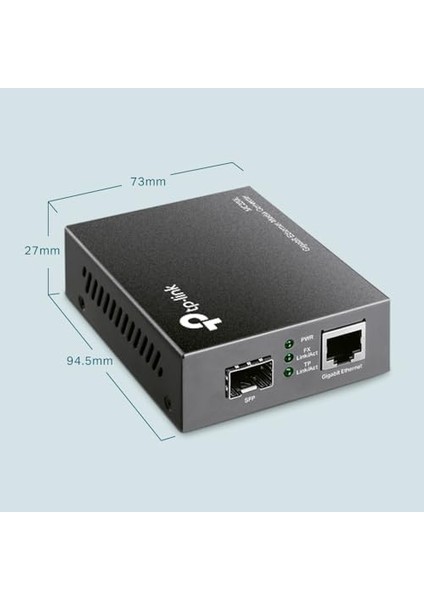 MC220L, Gigabit Ethernet Medya Dönüştürücü