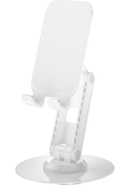 Dönen Başlıklı Masa Üstü Cep Telefonu ve Tablet Standı