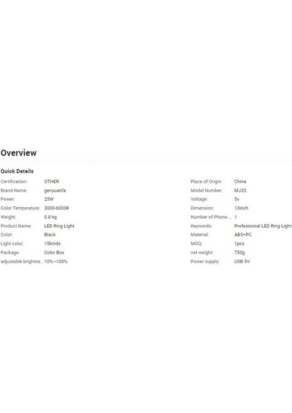 Rgb Mj-33 Işıklı Telefon Tutucu Ring Light fırsatları
