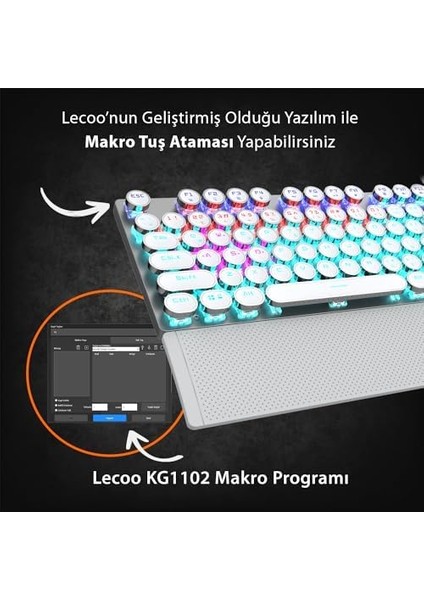 KG1102 USB Kablolu Rgb LED Aydınlatmalı Gaming Q Metalik Klavye