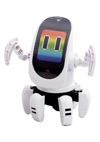 Sesli ve Işıklı Programlanabilir Octobot Robot