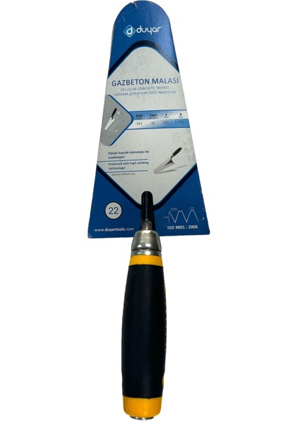 Plastik Saplı Taraklı Gazbeton Malası 22CM fiyatları