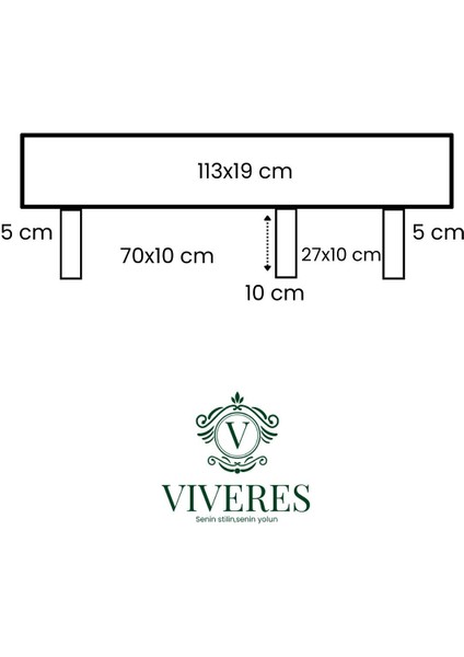 Triwood Ceviz Rengi - 3 Ayaklı Ahşap Bilgisayar Standı, Ekran ve Monitör Yükseltici (113X19 Cm) indirimleri