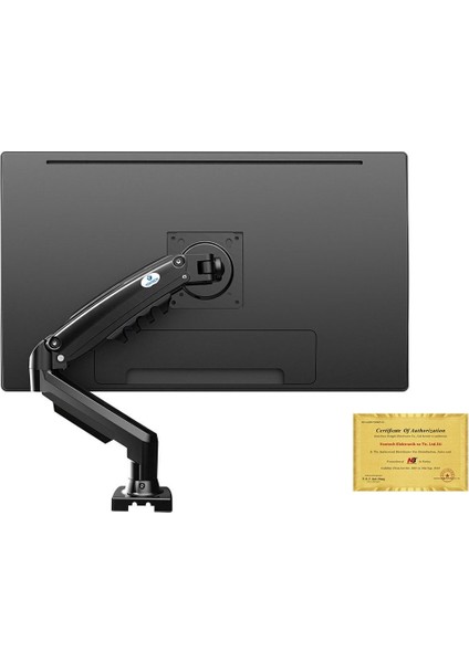 North Bayou Nb F80 MNT01 17-30"alüminyum Gaz Amortisörlü LCD Monitör Yükseltici Northbayou modelleri