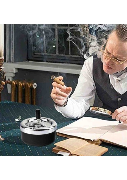 Metal Basmalı Küllük – Paslanmaz Çelik,mekanizmalı, Koku Önleyici, Temizlemesi Kolay, Şık ve Dayanıklı Sigara Küllüğü indirimleri