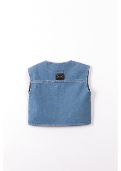 Oversize Cepli Unisex Kot Yelek