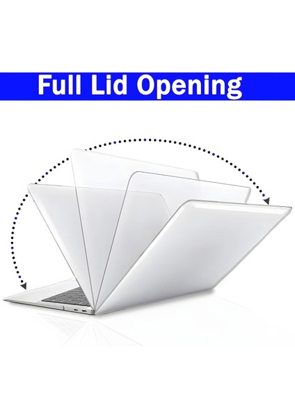 Apple Macbook Air 13 M1 Çip 2020 Kılıf A2337 A1932 A2174 Uyumlu Kılıf Şeffaf Kılıf Hava Menfezli Tam Koruma Kristal Kapak indirimleri