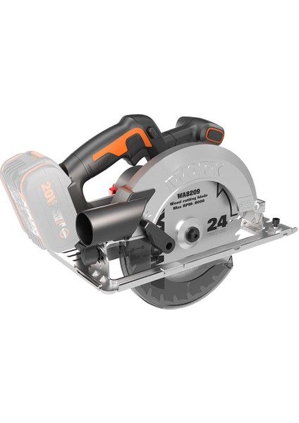 WX520.9 20VOLT 190 mm Kömürsüz Profesyonel Şarjlı Daire Testere (Akü Dahil Değildir)