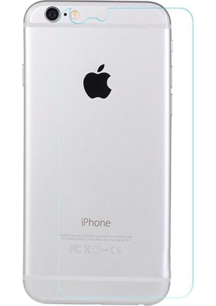 iPhone 6 Plus / 6s Plus Uyumlu Tam Kaplayan Temperli Arka Koruyucu Cam