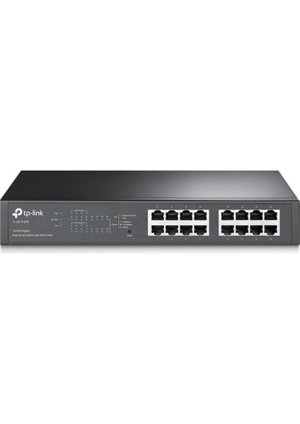 TL-SG1016PE, 16-Port Gigabit Easy Smart Switch With 8-Port Poe+
