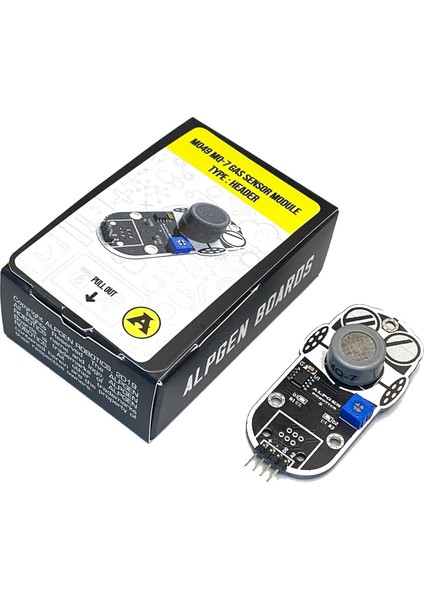 Robotıcs Arduino Mq-7 Karbonmonoksit Gaz Sensör Modülü Boards