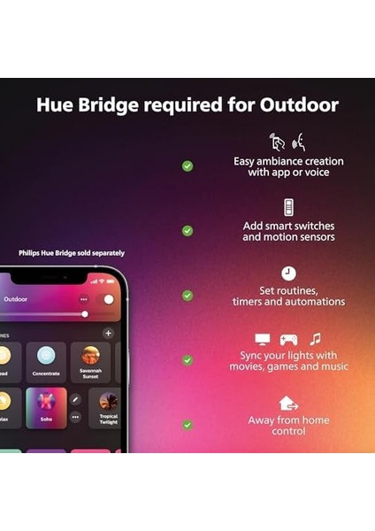 Hue Discover Wca Dış Mekan Projektör