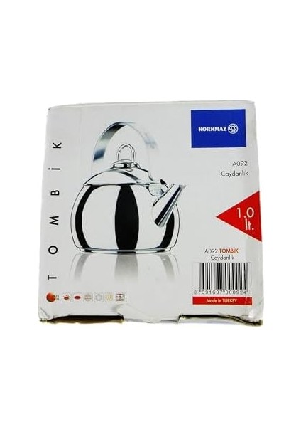 Tombik 1.0 Lt Çaydanlık