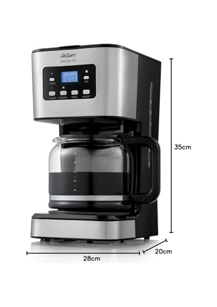AR3073 Brewtime Pro Filtre Kahve Makinesi Siyah