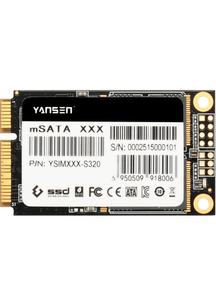 YSIM128GB-S320MSATAENDMSATA0-70