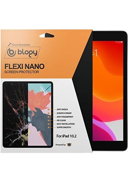 Apple iPad Pro 10.2 Flexi Nano 9/8 / 7 Nesil / 2021/2020 / 2019 Ekran Koruyucu