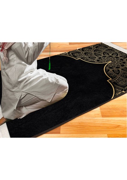 Kadife Seccade Çeyizlik Namazlık Keten Astarlı 70x120 cm modelleri
