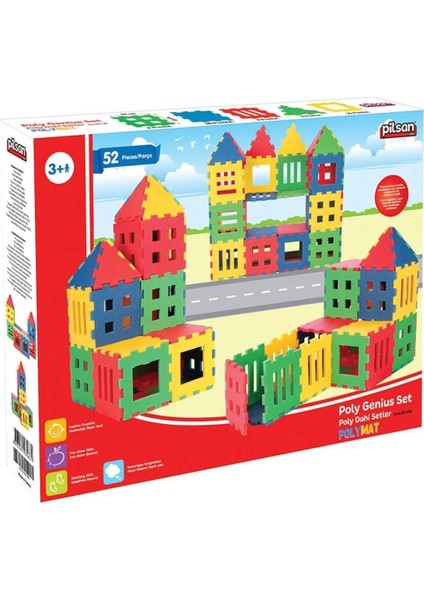 Nessiworld 03 483 Poly Dahi Setler 1mt2 -Pilsan Oyuncak
