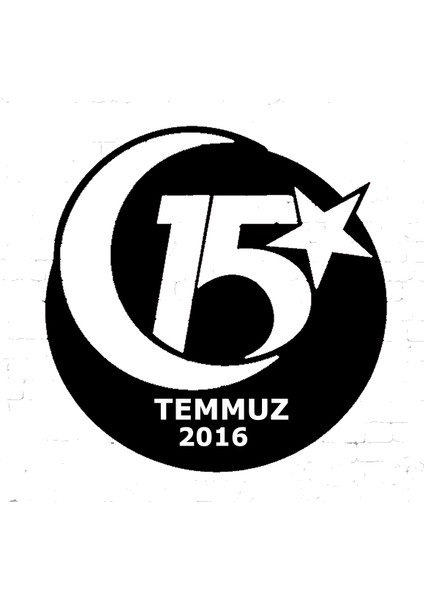 Autosticker^#15 Temmuz Oto Kaput Sticker 40 x 40 cm fiyatları