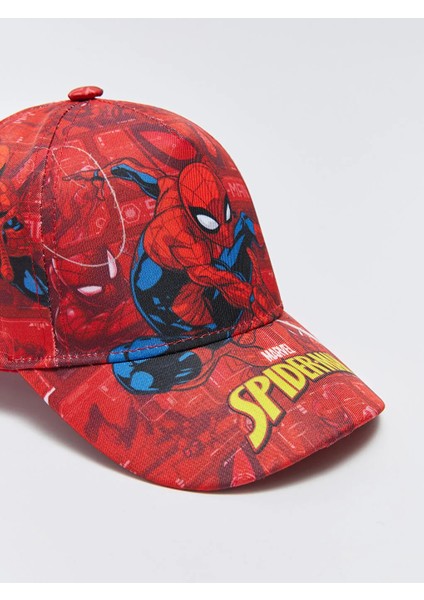 Spiderman Baskılı Erkek Çocuk Kep Şapka