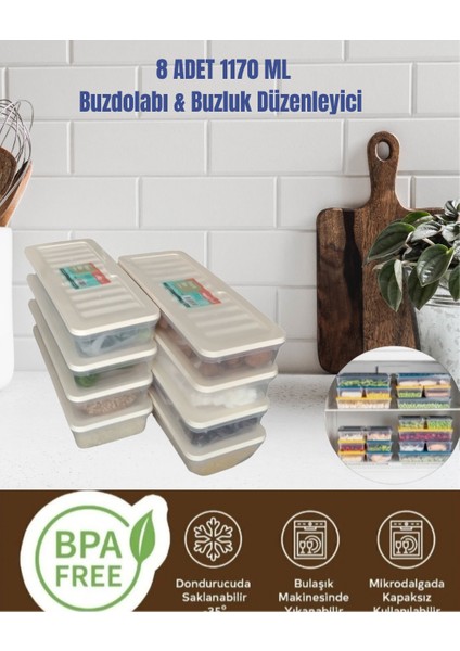 Saklama Kabı buzdolabı organizer mikrodalga ve difriz uyumlu saklama kabı buzdolabı düzenleyici