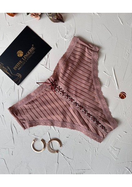Lola Transparan Arkası Bağlama Detaylı Fantasy/günlük Kullanım Külot/tanga (Limited) modelleri