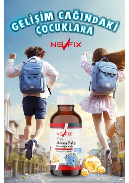 Magnezyum Glisinat Omega 3 Cod Liver Oil 150 ml Çinko Sitikolin Folik Asit Vitamin D3 Türkiyede Ilk fırsatları