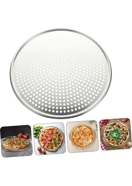 Pizza Tepsisi 2 Li Lahmacun Tepsisi 32 cm Büyük Boy Pide fiyatları