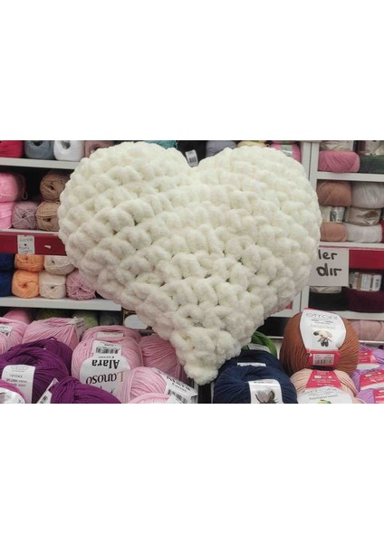 Puffy Kalpli Dekoratif Yastık