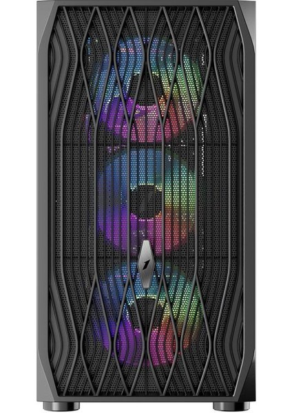 Arıya Ay7 Siyah 750W 80+ Argb 4X12CM Fan Temperli Cam Mesh USB 3.0 Atx Kasa
