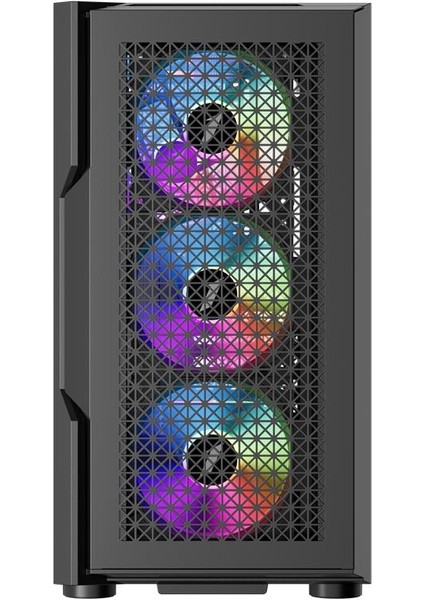Trılobıte T7 Siyah 750W 80+ Argb 4X12CM Fan Temperli Cam Mesh USB 3.0 Atx Kasa