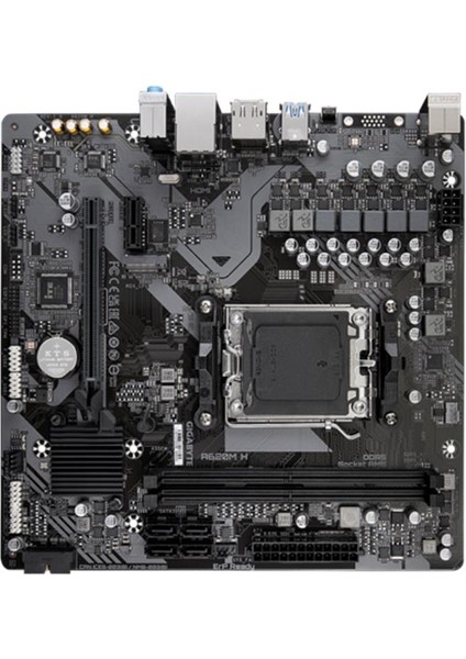 Gıgabyte A620M-H Ddr5 6400MHZ 1xhdmı 1xdp 1xm.2 Usb3.2 Am5 Matx (Amd 7000,8000 ve 9000 Seri Işlemci Uyumlu)