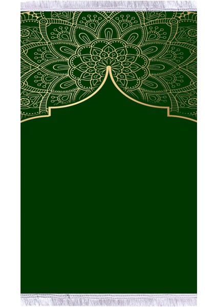 Kadife Seccade Çeyizlik Namazlık Keten Astarlı 70x120 cm