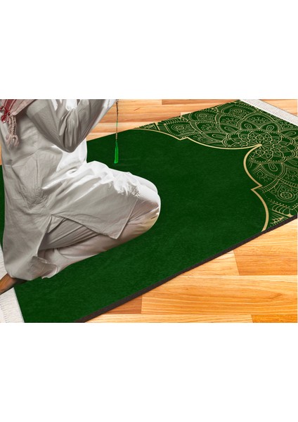 Kadife Seccade Çeyizlik Namazlık Keten Astarlı 70x120 cm fiyatları