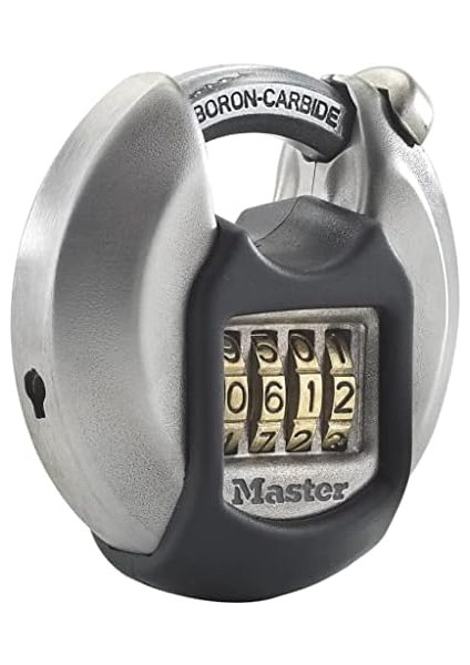 Lock Sağlam Disk Kilidi [paslanmaz Çelik] [dış Mekan] M40 EURDNUM - Saklama Üniteleri, Barakalar, Garajlar, Römorklar ve Daha Fazlası İçin Ideal, 9,3 cm x 7 cm x 2,3 cm