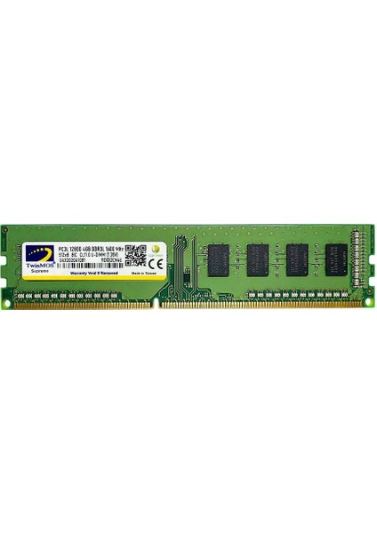 4 GB Ddr3 1600MHZ Twınmos 1.35 CL11 Dt MDD3L4GB1600D