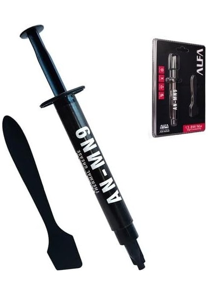 Mn9 3gr Yüksek Performanslı Termal Macun Spatulalı Cpu ve Ekran Kartları Için Süper Iletken
