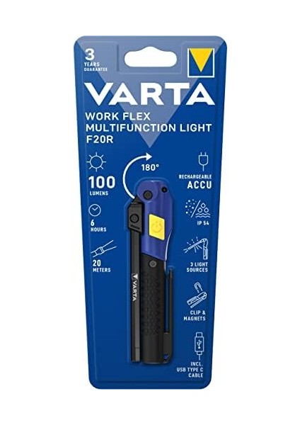 Work Flex Multifunction Light F20R (Şarjlı)