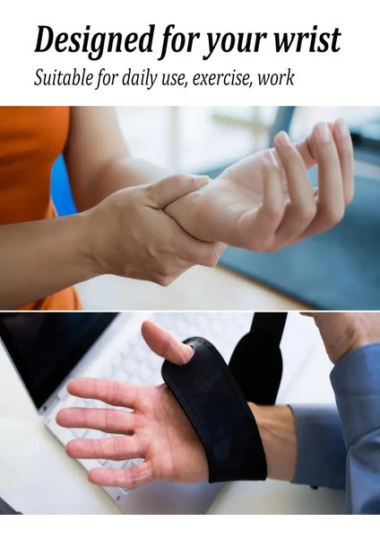 Exp El Bilek Ateli Medikal Ortopedik Spor Bandı Statik Splinti Bilekliği Incinme Burkulma Aparatı