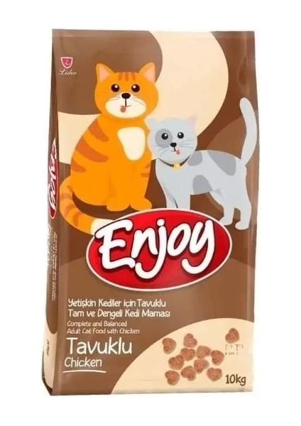 Tavuklu Yetişkin Kedi Maması 10 kg