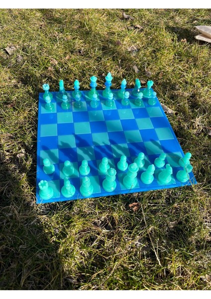 Epoksi Satranç Takımı 30 × 30