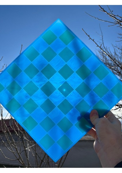 Epoksi Satranç Takımı 30 × 30 modelleri