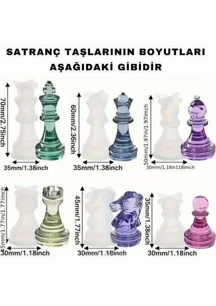 Epoksi Satranç Takımı 30 × 30 fırsatları