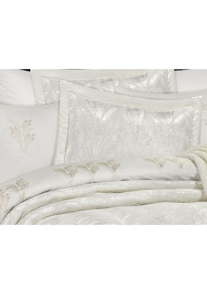 Goldroom Zeytindalı 10 Parça Battaniyeli Çeyiz Seti