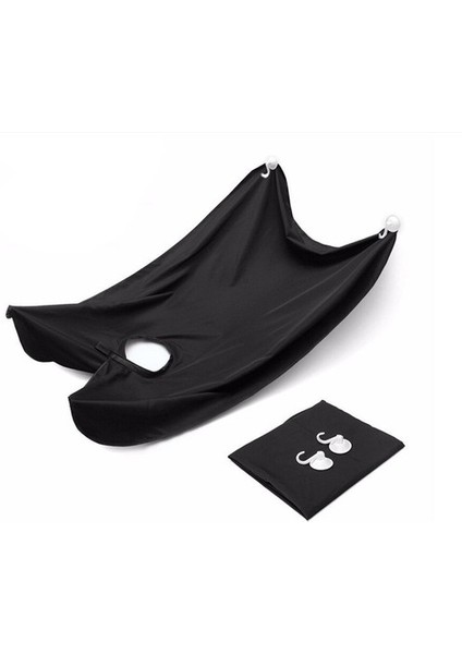Pratik Sakal Kesme Örtüsü - Siyah indirimleri