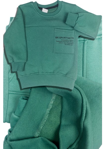 Erkek Çocuk Eşofman 2'li Takim 3 Iplik Şardonlu modelleri