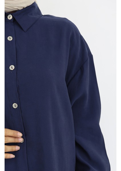 Tunik Pantolon Ikili Takım 4065-07 Lacivert fırsatları
