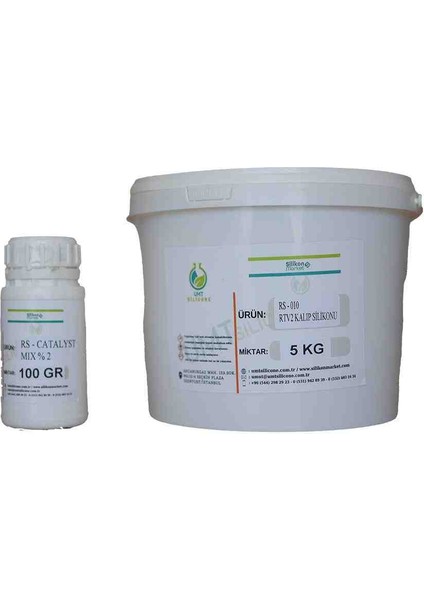 Rtv-2 Kalıp Silikonu 5kg (10SHORE)