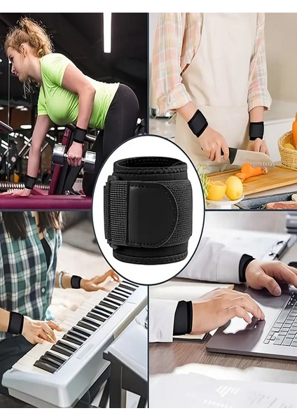 2 Adet Exp Bilek Bandajı Medikal Ayarlanabilir Bilek Bandajı Ateli Spor Bandı Bilek Sargı Destekleme Burkulma Aparatı Adet